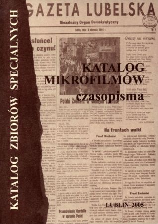 Katalog mikrofilmów - czasopisma