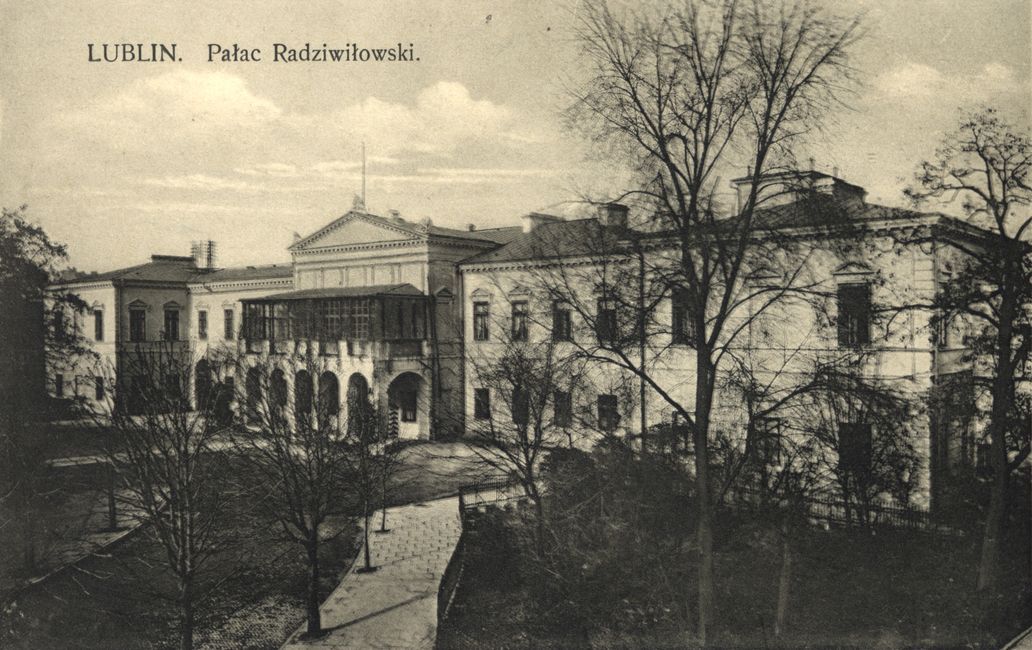 Plac Litewski 3. Pałac Radziwiłłów, fot. Stanisław Zawadzki, Ludwik Radzikowski, 1927. 