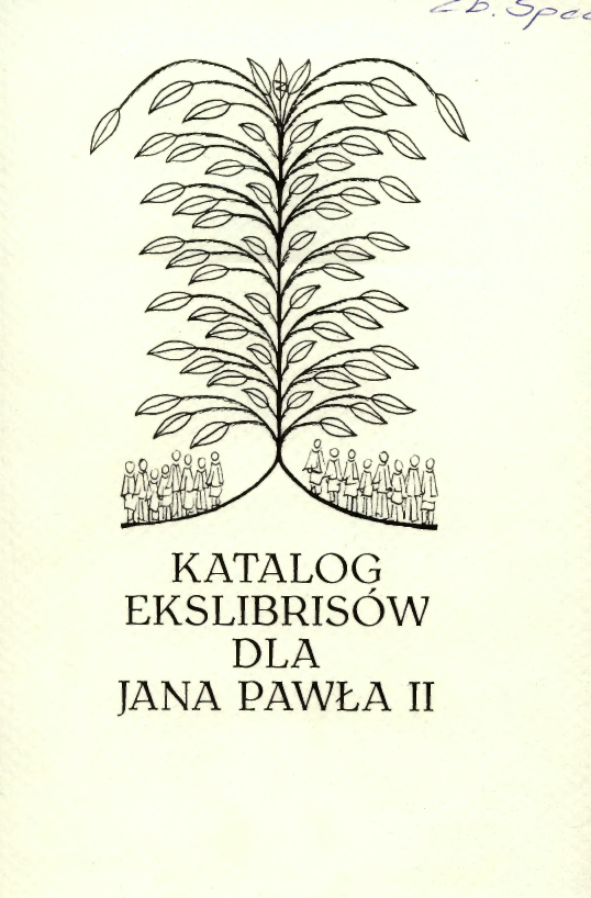 KATALOG ekslibrisów dla Jana Pawła II w zbiorach Wojewódzkiej Biblioteki Publicznej im. Hieronima Łopacińskiego w Lublinie, oprac. Elżbieta Kurpińska, Ewa Gawarecka; konsult merytoryczna Zdzisław Bieleń, Zbigniew Jóźwik, Lublin, Towarzystwo Biblioteki Publicznej im. Hieronima Łopacińskiego, 2008, 105 s., faks. (Wydawnictwa Towarzystwa Biblioteki Publicznej im. Hieronima Łopacińskiego w Lublinie ; nr 6)