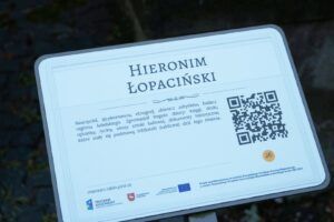 Grób Hieronima Łopacińskiego na lubelskim cmentarzu przy ul. Lipowej