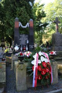 Grób Hieronima Łopacińskiego na lubelskim cmentarzu przy ul. Lipowej