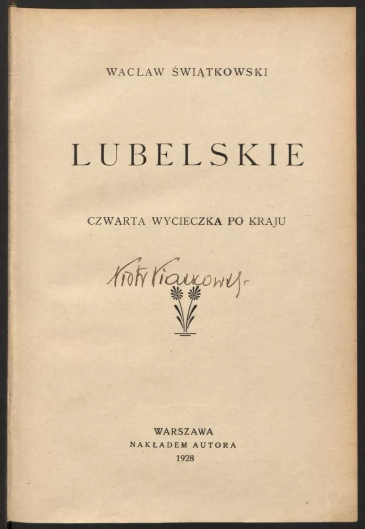 Poz.106 Swiatkowski W. Lubelskie ... 80.00