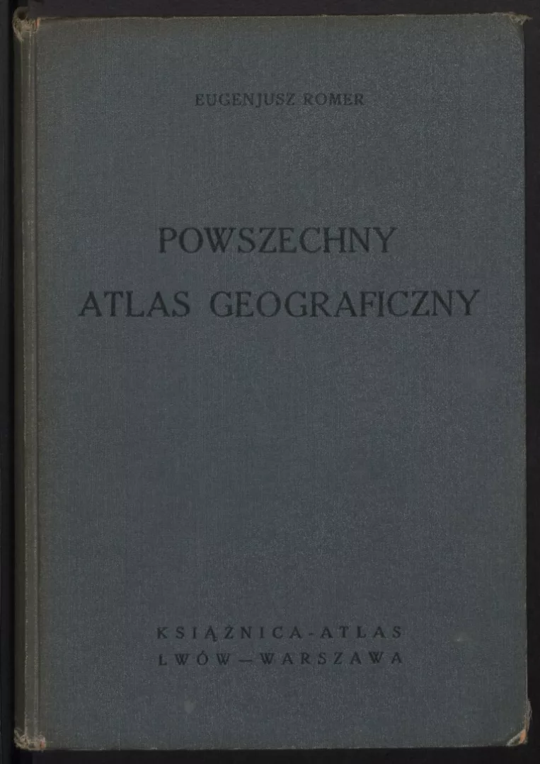 Poz.179 Romer E., Powszechny atlas geograficzny 80.00