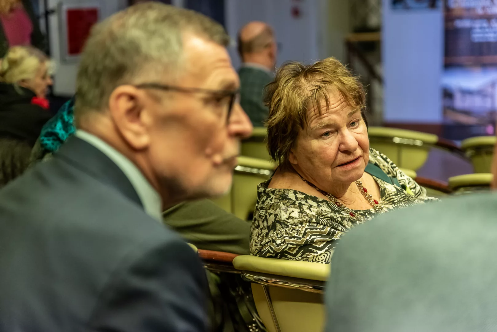 W spotkaniu uczestniczył Andrzej Zdunek - wściel Wydawnictwa Lubelskiego AZ, wydawca  książki Anny Nowak „W pogoni za Hamletem”