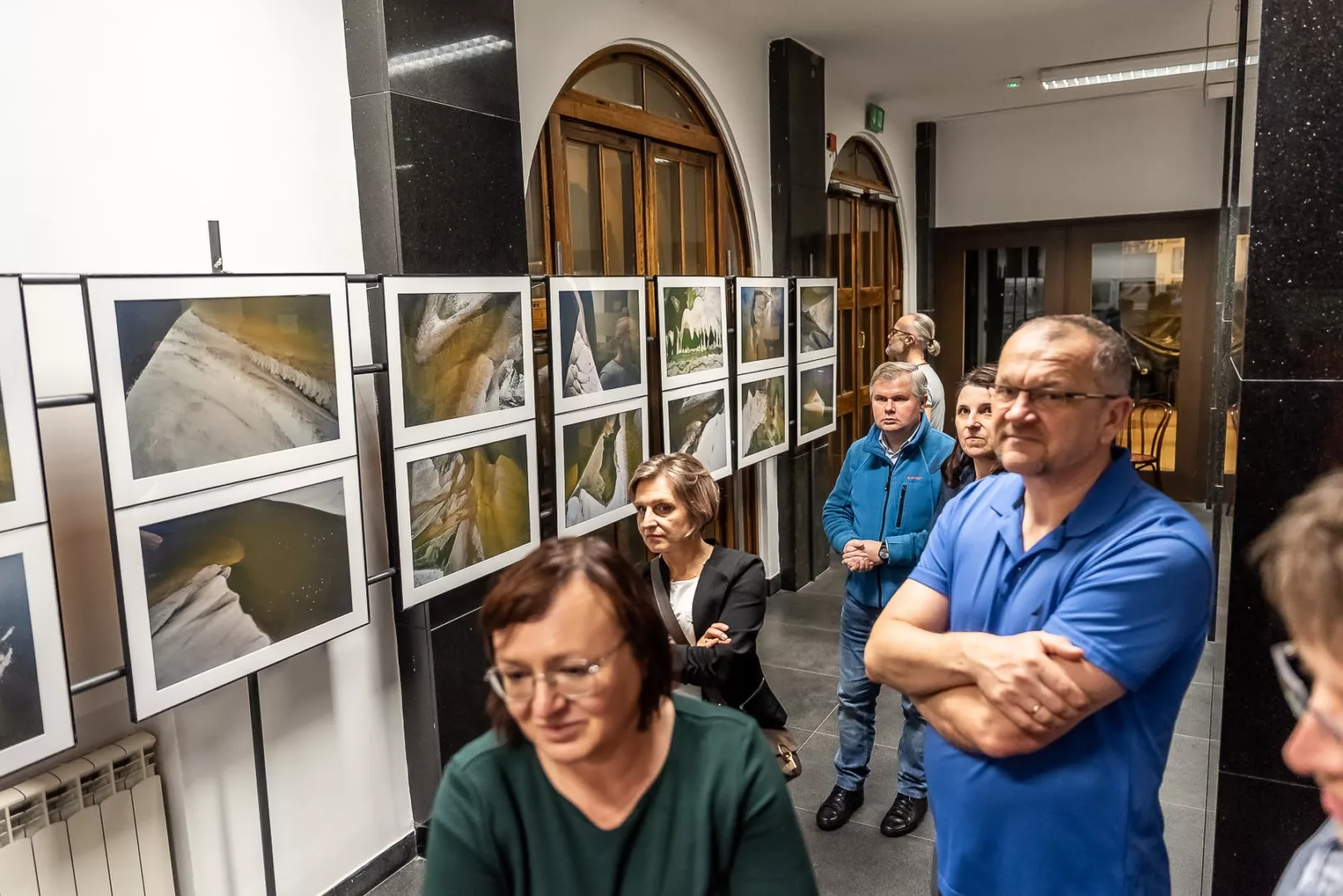 Wernisaż wystawy fotografii Grzegorza Jankowskiego