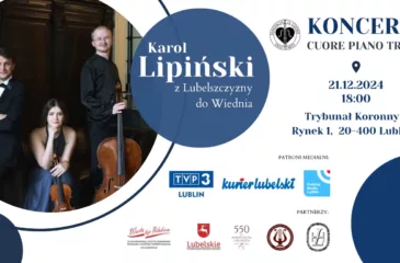 KONCERT CUORE PIANO TRIO w Trybunale Koronnym