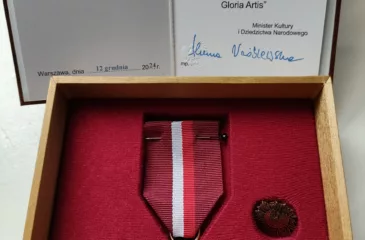 Brązowy Medal „Zasłużony Kulturze Gloria Artis” dla Joanny Chapskiej