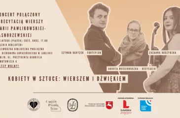 „Kobiety w sztuce: wierszem i dźwiękiem” koncert połączony z recytacją wierszy Marii Pawlikowskiej-Jasnorzewskiej