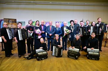 Koncert Wileńskiej Orkiestry Akordeonowej CONSONA w obiektywie